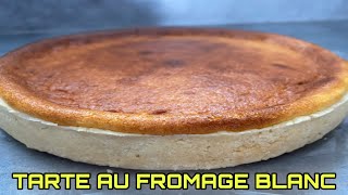 🍎❤️ SUBLIME RECETTE DE LA TARTE AU FROMAGE BLANC  SIMLE ET DÉLICIEUSE [upl. by Sartin]