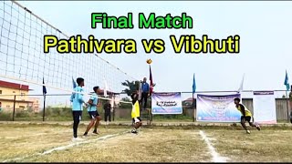 Final Match  Pathibhara vs RVSSS  3rd Pathivara Inter school Volley ball Champions League viral [upl. by Larisa]