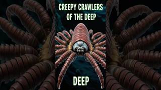 quotThe Giant Isopod Creepy Crawlers of the Deep Shorts shortvideo shortsfeed [upl. by Analah]