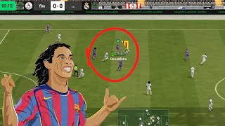 Ronaldinho Lateral Heel to Heel Skills with Ronaldo Attacking  EA Sports FC 24 FIFA Mobile [upl. by Bruno]