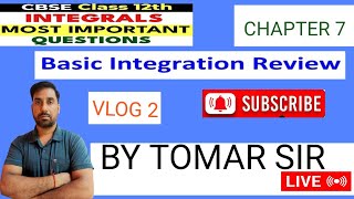 ncert amp CBSC maths class 12 chapter 7 integrals ex 71 maths integrationclass12education ex71 [upl. by Anotyal]