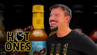 Dr Darbonne Makes History While Eating Spicy Wings  Hot Ones [upl. by Sucramej]