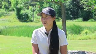 2024 Michigan Girls’ Jr Amateur Interview Champion Alena Li [upl. by Haianeb]