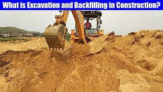 What is Excavation and Backfilling in Construction [upl. by Tnayrb469]