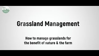 Managing healthy grasslands on your farm [upl. by Mendes716]