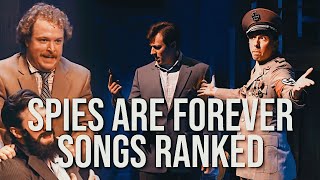 spies are forever songs ranked from awesome to perfect [upl. by Lorenz]