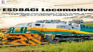 Unmatched Power on Rails The Most Powerful Diesel Locomotive 🚂 in the World ES58ACi 🔥 🔥 [upl. by Nosittam]