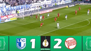 1 FC Magdeburg gegen Kickers Offenbach 12  DFBPokal 202425  Höhepunkte All Tore [upl. by Fransen]