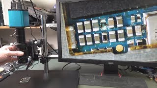 EEVblog 1125  Amazing 500 SolderingInspection Microscope [upl. by Ynhoj]