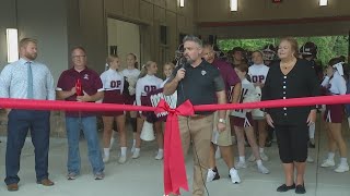 Orchard Park Central School District cuts ribbon on new athletic complex [upl. by Lucy]