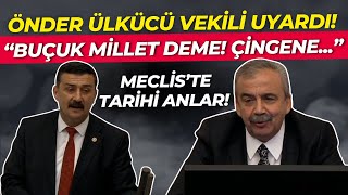 Sırrı Süreyya Önder Mecliste Ülkücü Milletvekilini Uyardı quotBuçuk Millet Deme Çingenequot [upl. by Tarrance]