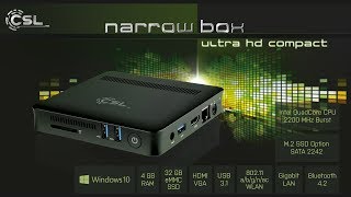 CSL Narrow Box Ultra HD Compact Produktvideo [upl. by Eilata]