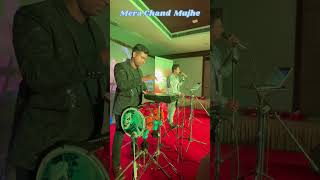 Mera Chand Mujhe Aya Hai Nazar  TST LIVE  shots merachandmujhe kumarsanu drums conga music [upl. by Nels]