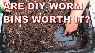 Stop wasting money DIY worm bins demystifiedRed Wigglers [upl. by Atirec259]