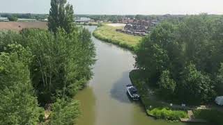 Geldermalsen de witte brug en de Linge [upl. by Bazar]