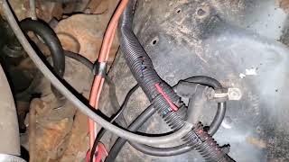 1978 Trans Am WIRING HARNES Engine Washer motor wPump amp Headlights in detail [upl. by Baal]