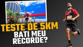 Meu teste de 5km para correr mais rápido Será que bati meu recorde [upl. by Lorie]