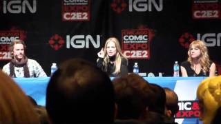 C2E2 2011True Blood panel with kristin bauer sam trammell and brit morganwmv [upl. by Nnylyoj877]