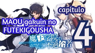 MAOU gakuin no FUTEKIGOUSHA capítulo 4 sub español [upl. by Noxas]