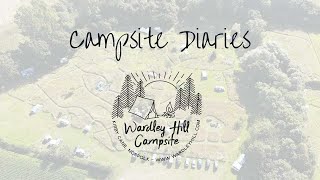 Campsite Diaries  Wardley Hill Campsite Norfolk [upl. by Arreyt]