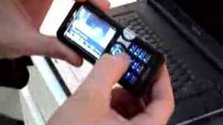 Handson with Sony Ericsson K550 [upl. by Eedyaj363]