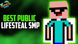 Best Lifesteal Server For Minecraft  Best lifesteal SMP Minecraft PE amp Java No Aternos 247 Online [upl. by Hnad]