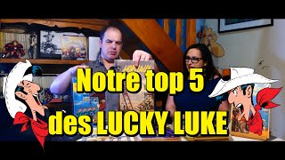 Top 5 des Lucky Luke [upl. by Luttrell]