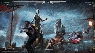 Mortal Kombat XL leather Face vs OG Kano replay gameplay brutality [upl. by Aiker]