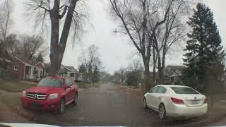 Driving in Ferndale Michigan USA 🇺🇸 November 2022 [upl. by Crescint]