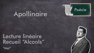 APOLLINAIRE Mai Alcools [upl. by Sands]