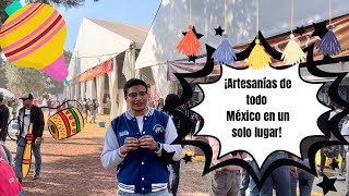 ARTESANÍAS DE TODO MÉXICO AQUÍ EN CHAPINGO [upl. by Ihcehcu]