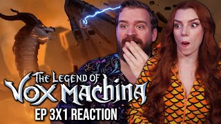 It Has BEGIN  The Legend Of Vox Machina Ep 3x1 Reaction amp Review [upl. by Tipton557]