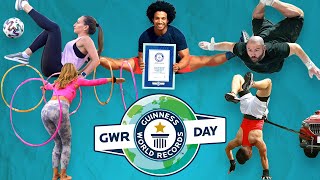 BEST GUINNESS WORLD RECORDS DAY EVER  Guinness World Records [upl. by Bev]