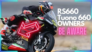 RS660 Tuono660 Owners Be CAREFUL  BIKE PRECAUTION [upl. by Aurie900]