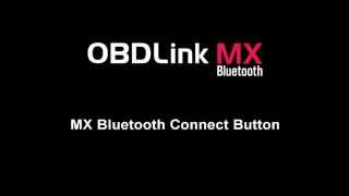 OBDLink MX Bluetooth Connect Button Push [upl. by Ydnelg]