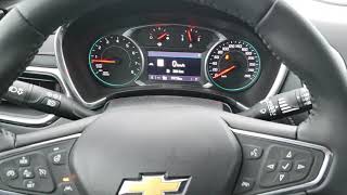 2019 Chevrolet Equinox Driver information center and steering wheel controls [upl. by Nodarb]