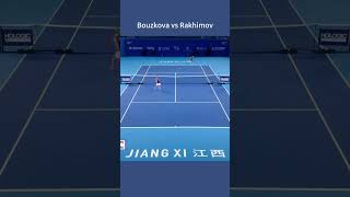 2024 Jiangxi Open QF Bouzkova vs Rakhimova 62 62 sports wta highlights [upl. by Neelyad109]