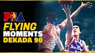 PBA Classic Game  Greatest Flying Moments Dekada 90 Part 1 [upl. by Anitsahs419]