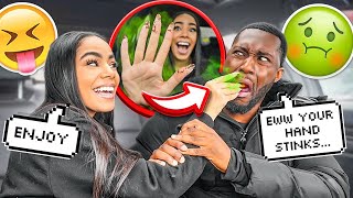 Feeding My Fiance With POOP Under My FINGERNAILS PRANK HILARIOUS [upl. by Mirelle695]