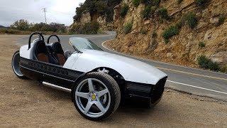 Vanderhall Venice Review 30000 3Wheeled American Exotica [upl. by Etteoj]