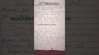 My Writes songHamen pyar Hai Hindi Songnewsong singersongwriter romanticsong trendingsong [upl. by Novihc]