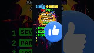 Think You’re a Genius 🤔 Take the ULTIMATE General Knowledge Quiz 🧠🔥 [upl. by Saleme]