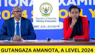 AMANOTA BYIBIZAMINI BYA LETA BISOZA AMASHURI YISUMBUYE 20232024 YATANGAJWE  REBA UMUHANGO WOSE [upl. by Anerres]