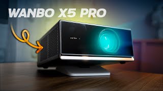 Este Proyector tiene 1100 ANSI Lumens por 280€  Review WANBO X5 PRO [upl. by Kate]