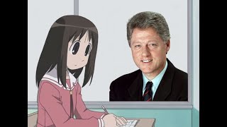 Azumanga Daioh Osaka mentions Bill Clinton [upl. by Urania]