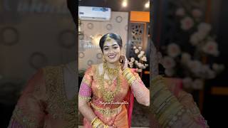 Variety Kerala bride💕bridalmakeup wedding makeup bride [upl. by Thamos]