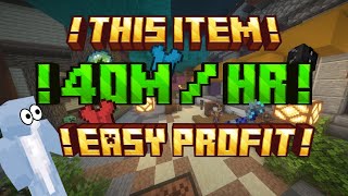 These BAZAAR FLIPS make over 40mhr Bazaar Flipping Hypixel Skyblock [upl. by Wandy]