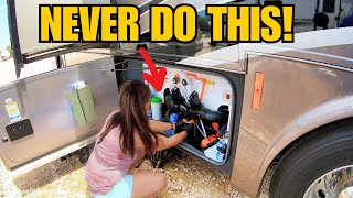 COMMON RV SETUP MISTAKES TO AVOID  Things Every RV Owner Should Know [upl. by Eniluqaj]