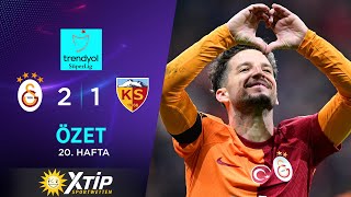 MERKUR BETS  Galatasaray 21 M H Kayserispor  HighlightsÖzet  Trendyol Süper Lig  202324 [upl. by Husha]