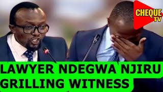 CROSS EXAMINATION  Ex Mungiki Boss Maina Njenga Lawyer Ndegwa Njiru Grilling State Witness [upl. by Retrak520]